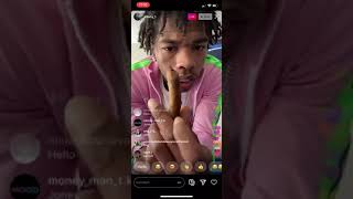 Lil Baby On IG Live Showing Off New Condo He Just Bought 31420 [upl. by Nawuj]