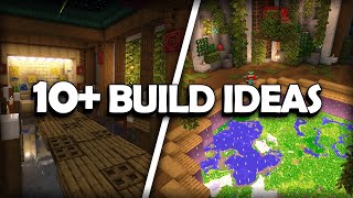 10 Room Design Ideas for Survival Minecraft [upl. by Nodnol]