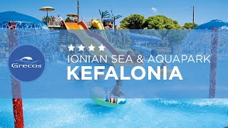 KEFALONIA  Hotel Ionian Sea amp Aquapark  GRECOS [upl. by Alejo800]