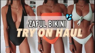 ZAFUL BIKINI TRYON HAUL [upl. by Mohammad]