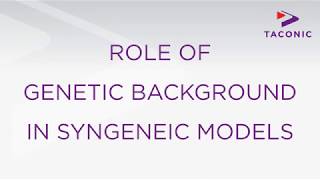 Importance of Genetic Background in Syngeneic Models [upl. by Atirehc]