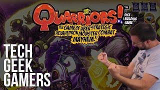 Lets Play Quarriors  Board Game Play Through [upl. by Aihsekyw]