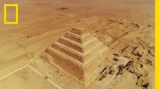 The Evolution of Ancient Egypts Pyramids  Lost Treasures of Egypt [upl. by Brogle]