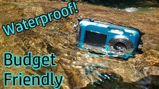 Budget Friendly Waterproof Digital Camera  Field TestReview [upl. by Naicad]