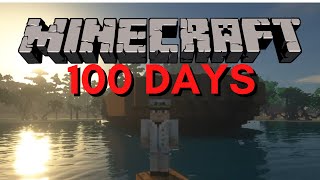 I Survived 100 Days in Hardcore Minecraft on a Deserted Island  Forge Labs [upl. by Towers]