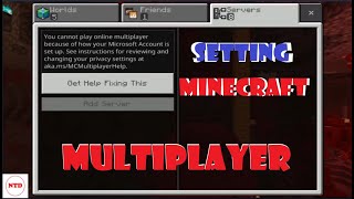 Setting Minecraft Multiplayer akamsMcMultiplayerHelp [upl. by Jennette]