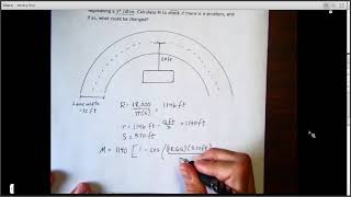 Horizontal Curve Sight Distance Calculations [upl. by Shoifet]