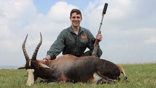 Blesbok Hunting in South Africa With A 375 Ruger [upl. by Esnofla]