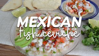 The best Mexican fish ceviche so easy [upl. by Garreth]