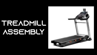 How To Assembling NordicTrack Treadmill Model C950i [upl. by Enimrej]