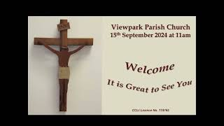 Viewpark Church Sunday Service 1100am 15 September 2024 [upl. by Proffitt227]