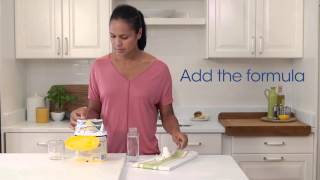 3 Easy Steps to Make Baby Formula  Enfamil [upl. by Anatolio453]