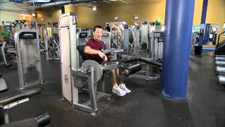 Life Fitness Pro2 Seated Leg Curl Instructions [upl. by Jelena]