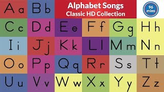 Alphabet Songs  ABC Song Collection  Teach the Letters and Sounds [upl. by Neelrad307]