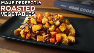 4 cooking tips to make Perfect Roasted Vegetables [upl. by Menides48]