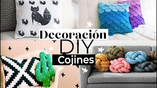 ✅Cómo hacer COJINES DECORATIVOS 😍  Trucos de Relleno [upl. by Laeno]