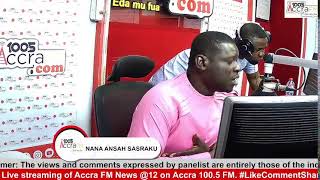 Accra FM 1005 Live Stream ACCRA NEWS 12 [upl. by Vadnee]