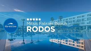 RODOS  Hotel Mitsis Faliraki Beach  GRECOS [upl. by Kali189]