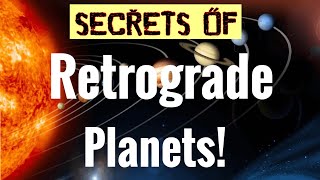 RETROGRADE planets in your chart How to judge ALL retrograde planets [upl. by Rekab]