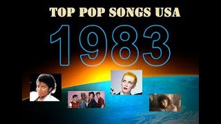 Top Pop Songs USA 1983 [upl. by Ahsrats]