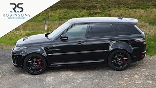 2021 Range Rover Sport SVR Review  If thunder was a car it would be this [upl. by Arahset]