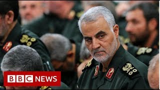 Qasem Soleimani Iran vows severe revenge over generals killing  BBC News [upl. by Siladnerb]