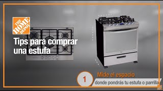 Tips para comprar una estufa  Línea Blanca  The Home Depot Mx [upl. by Castillo163]