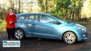 Hyundai i30 Tourer estate review  CarBuyer [upl. by Anesor]