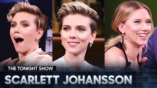 The Best of Scarlett Johansson on The Tonight Show [upl. by Avlis]