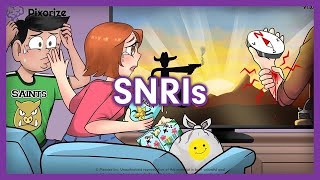 SNRI Antidepressant Mnemonic Review for NCLEX  How SNRIs Work Nursing Pharmacology [upl. by Heeley]