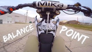 HOW TO WHEELIE A DIRT BIKE Stunt Tutorial [upl. by Lona]