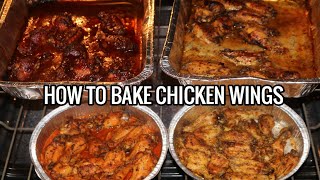 HOW TO BAKE CHICKEN WINGS [upl. by Nawuj]