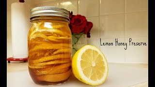 Lemon And Ginger Honey  Simply Mamá Cooks [upl. by Yenoh]