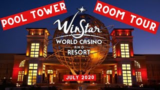 WINSTAR WORLD CASINO  POOL TOWER ROOM TOUR [upl. by Skvorak]