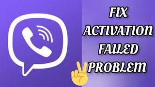 Fix Viber Activation Failed Problem TECH SOLUTIONS BAR [upl. by Deevan]