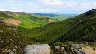 Edale Walking up GrindsBrook Clough in 4K [upl. by Roselin795]