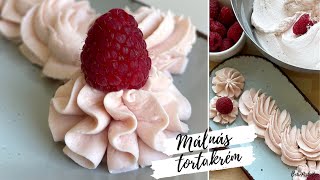 MÁLNÁS Tortakrém 💓  gyümölcsös krém 🍓🫐🍒🍌  BebePiskóta [upl. by Cowen]