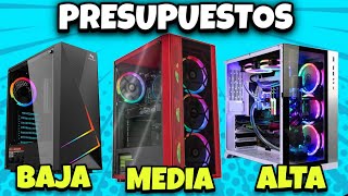 LOS 3 MEJORES PRESUPUESTOS PARA UNA PC GAMER 2024 [upl. by Artek]