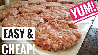 Creating the PERFECT Breakfast Sausage Recipe [upl. by Ysus]