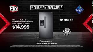 Refrigerador Samsung Duplex  Fin Irresistible Sams Club [upl. by Helbona]