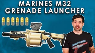 Heres why only Marines can use the M32A1 Grenade Launcher [upl. by Akapol]