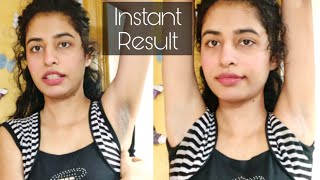 Underarms Whitening at Home Instant Results Home remedy keebisha [upl. by Adalie419]