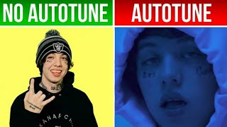 AUTOTUNE VS NO AUTOTUNE Lil Xan  Betrayed [upl. by Viv]