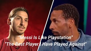 Football Players Managers and Legends on Lionel Messi [upl. by Sehcaep611]