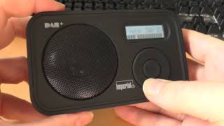 Imperial Dabman 12  portables DAB Radio im Test [upl. by Thorlay]