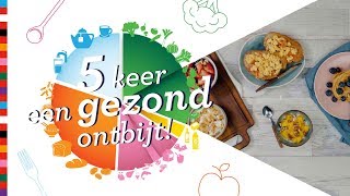 5x gezond ontbijt maken  Gezond Recept [upl. by Ahsinaj922]