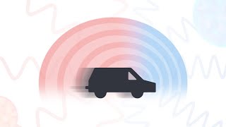 The Doppler Effect explained visually [upl. by Attayek]