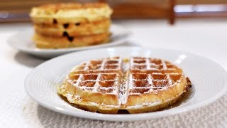 How to Make Classic Restaurant Style Belgian Waffles [upl. by Jeanna868]