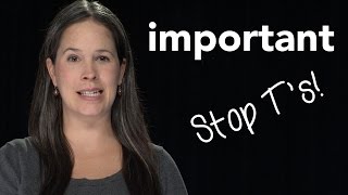 How to Pronounce IMPORTANT  American English [upl. by Midian]