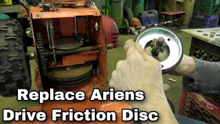 How To Replace A Drive Friction Disc On An Ariens Snowblower [upl. by Otiragram]